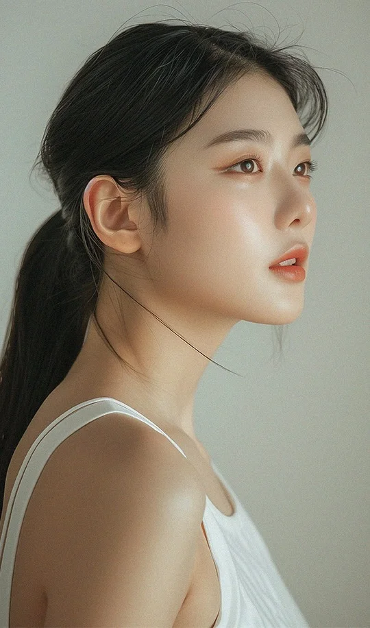 Asian woman profile, natural look. 345 Plastic Surgery where natural results are the goal.